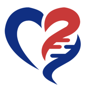 Blue/red cartoon heart logo for the CLARITY Registry.